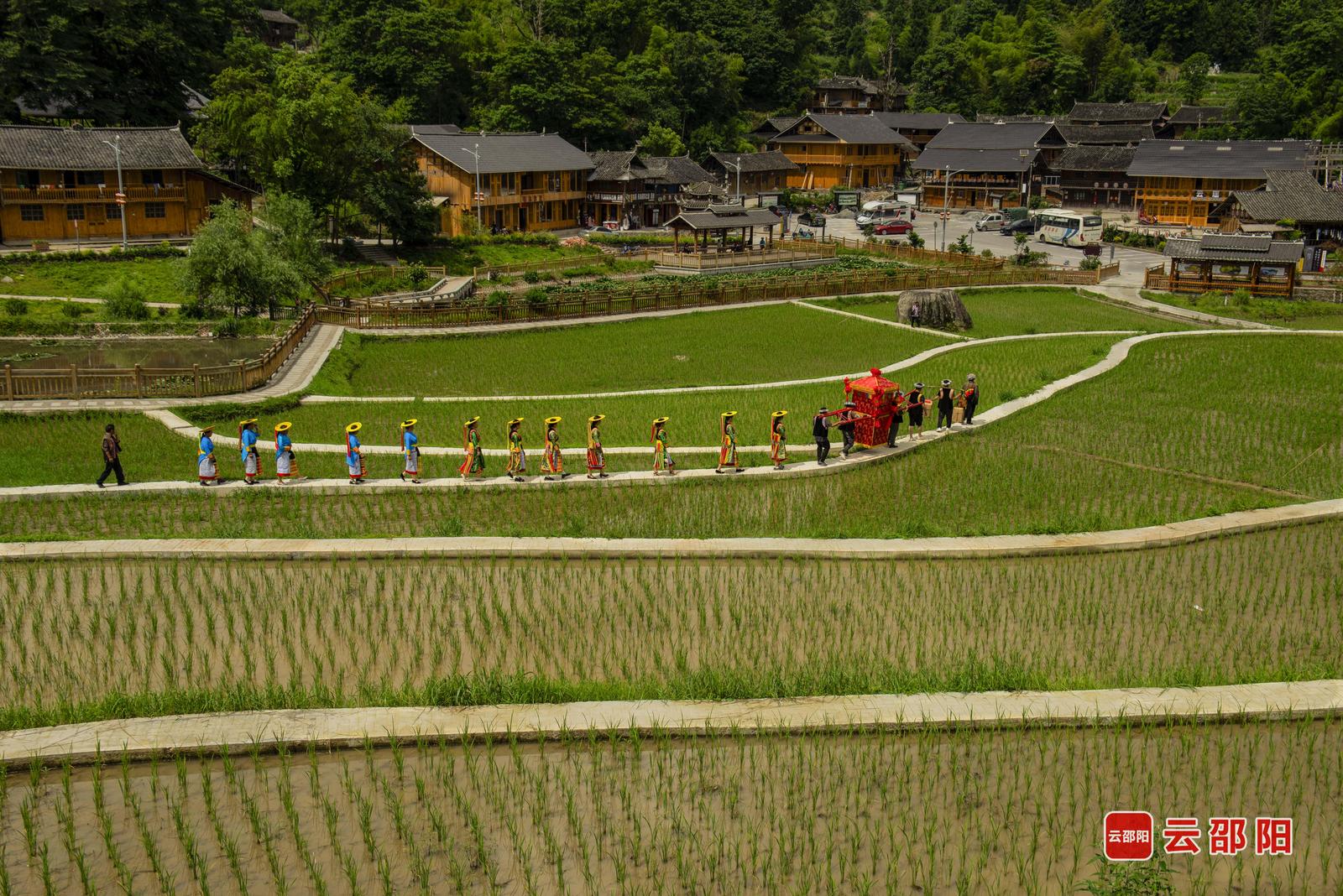 花瑶娶亲 谢芬 摄